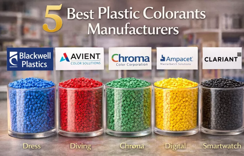 5 best Plastic colorants manufacturers 2026