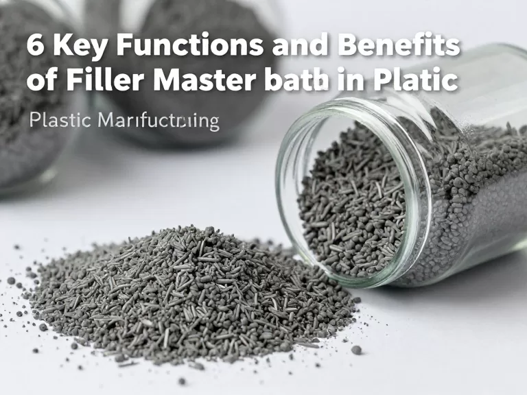 6 Key Functions and Benefits of Filler Masterbatch in Plastic Manufacturing