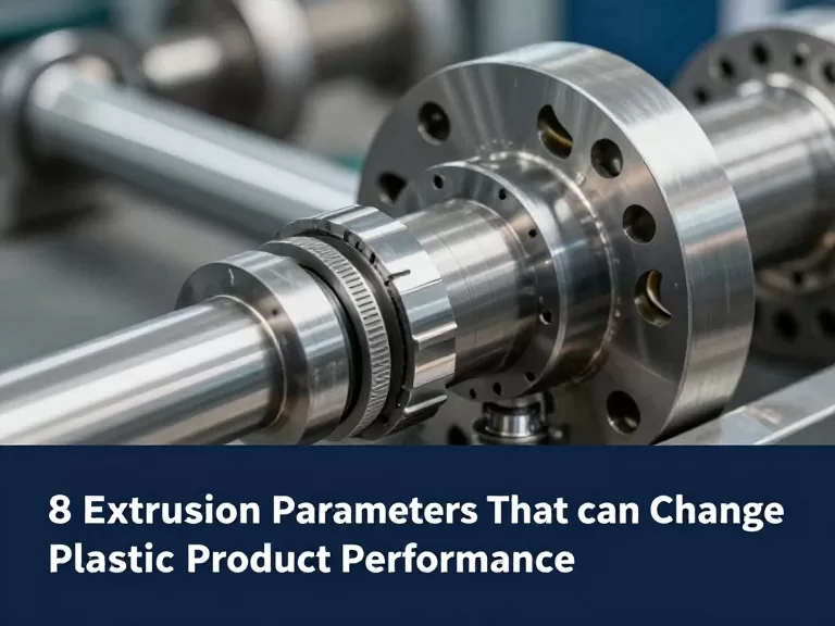 8 Extrusion Parameters That Can Change Plastic Product Performance