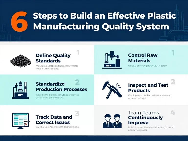 6 Steps to Build an Effective Plastic Manufacturing Quality System